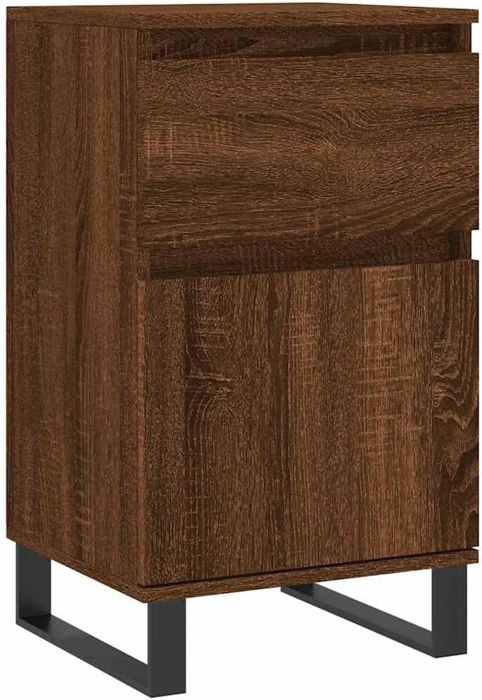 vidaXL Sideboard 2 STK., Kommode mit viel Stauraum, Mehrzweckschrank Anrichte für Wohnzimmer, Schran