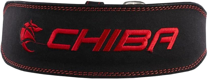 Chiba Ledergürtel Black/Red XS, Black/Red XS