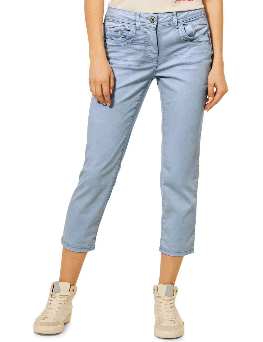Cecil Damen Hose 374962 29W / 26L Forever Blue, 29W / 26L Forever Blue