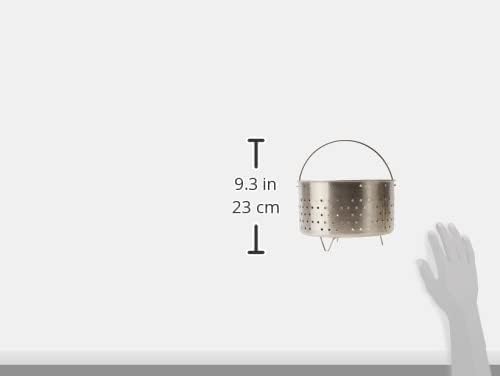 IBILI 743221 Einsatzkorb für Dampfkochtopf, 21 cm, Edelstahl, Silber, 21 x 21 x 12 cm