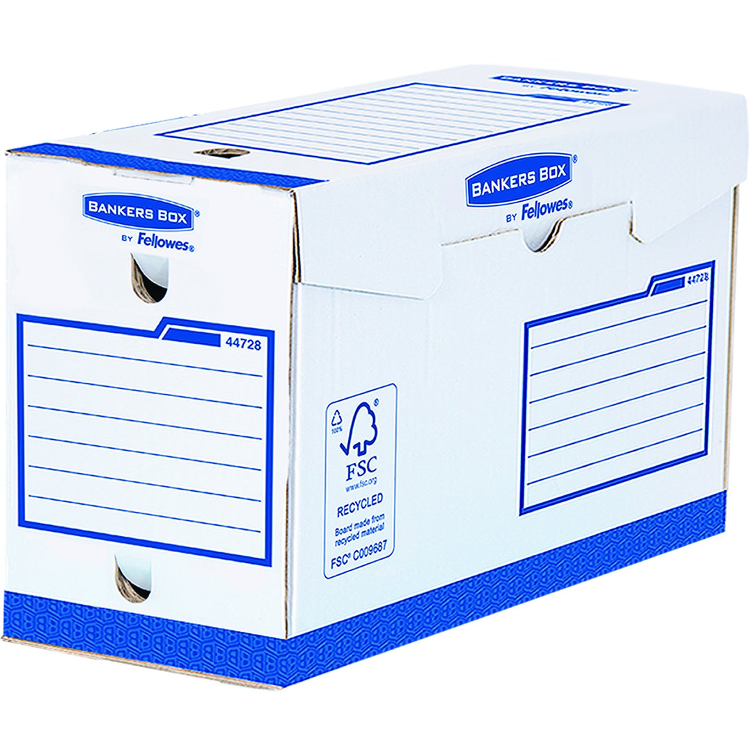 Bankers Box 4472802 Heavy Duty Archivschachtel, 100% recycelt, 20-er Pack, 150 mm, 150 mm