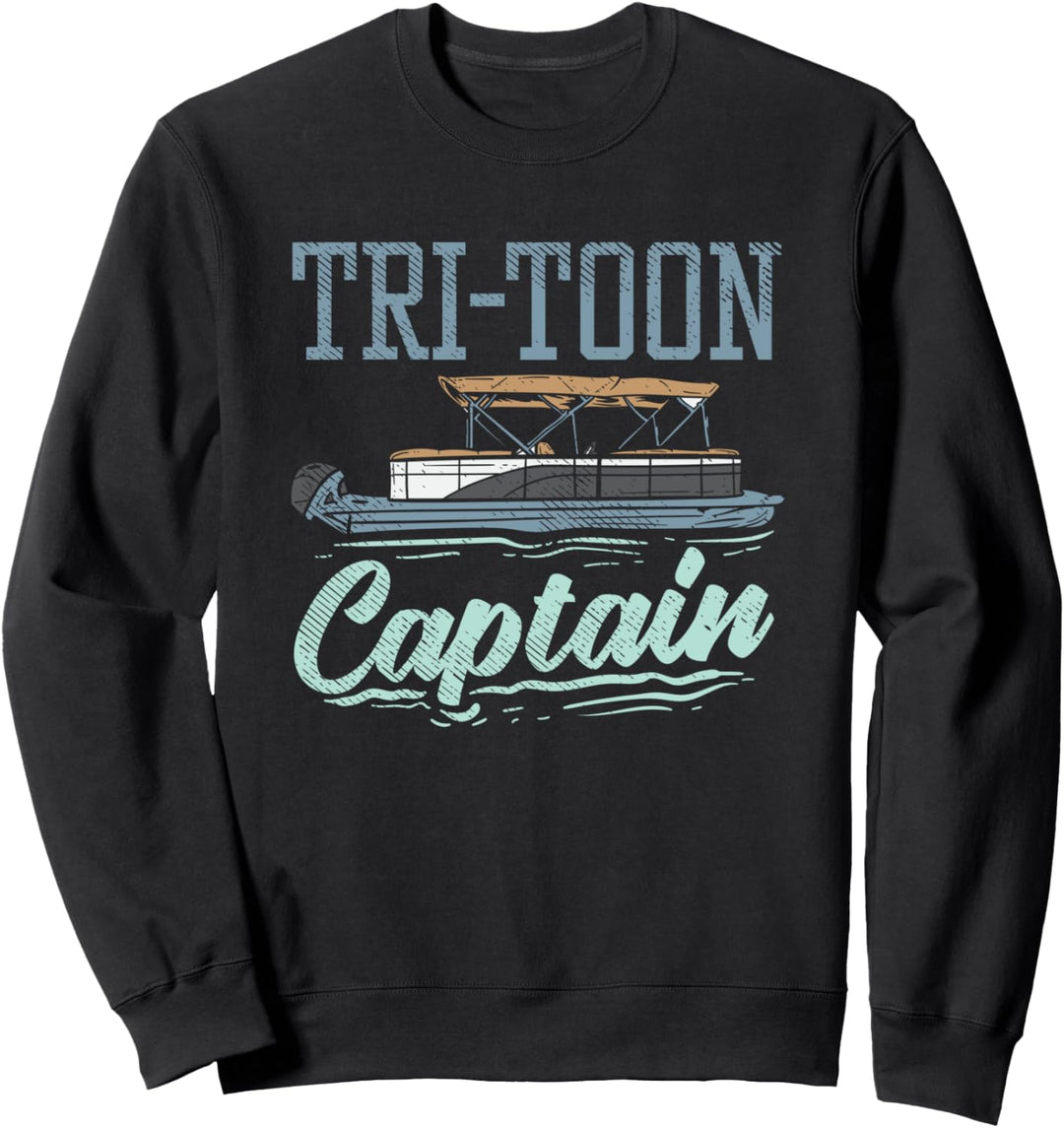 Pontoon Captain, Pontoon Funny Boating shirts Sweatshirt