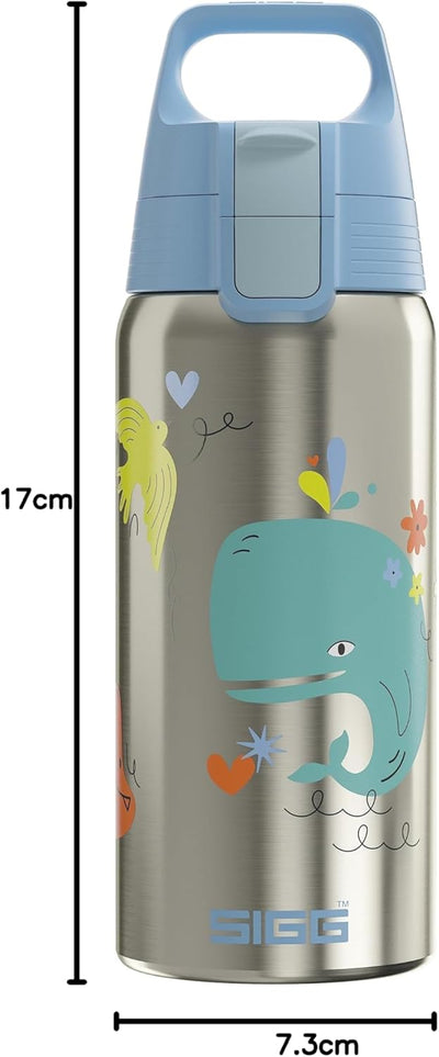 SIGG - Isolierte Trinkflasche Kinder - Shield Therm ONE - Für Kohlensäurehaltige Getränke Geeignet -