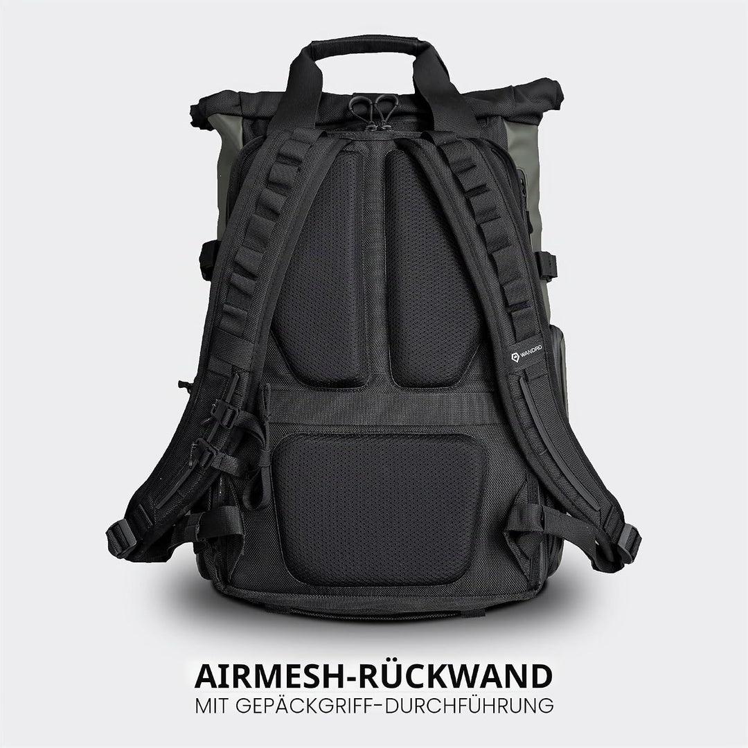 WANDRD All-New PRVKE Fotografie-Reise-Rucksack und Fotografie-Pack Grün 21L, Grün 21L
