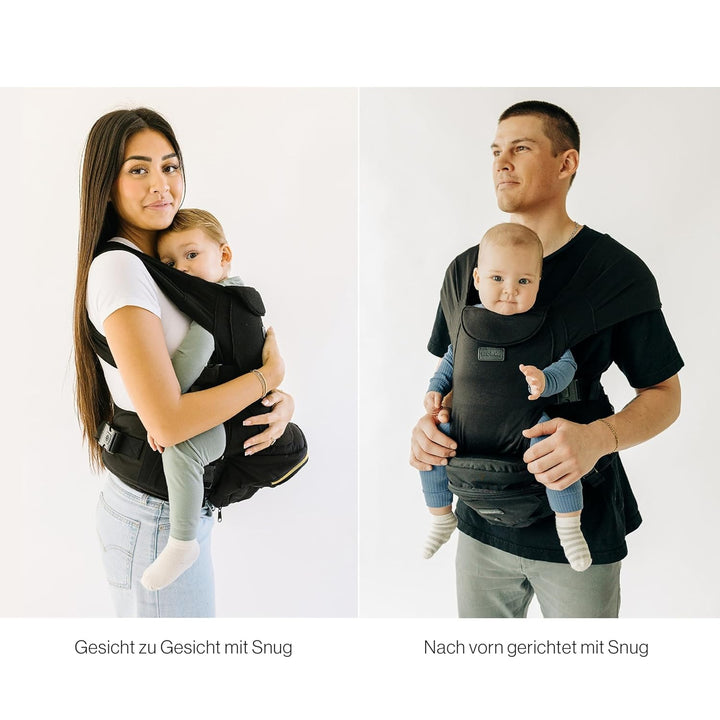 TushBaby SNUG-BLACK/TB-Black-Set