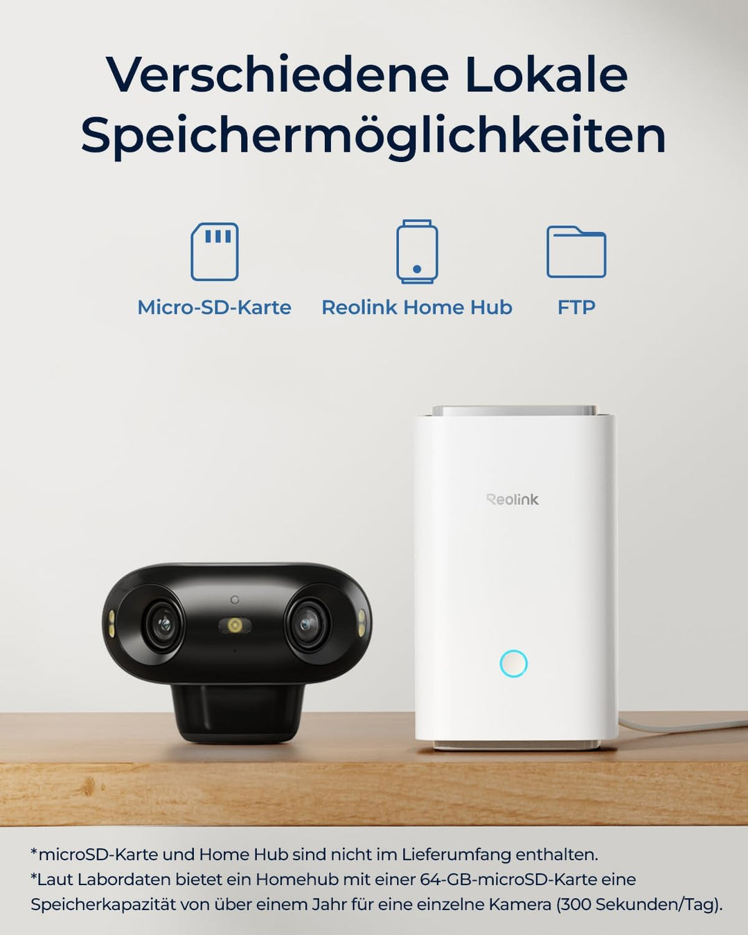 Reolink 4K Solar Überwachungskamera Aussen Akku, ColorX-Nachtsicht, 180°-Weitwinkel, 8MP Drahtlose W