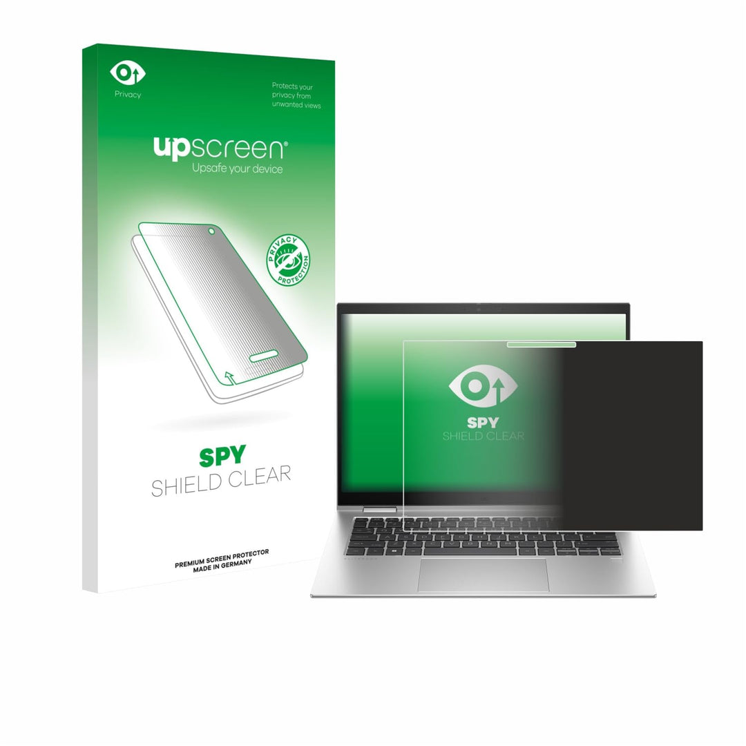 upscreen Anti-Spy Blickschutzfolie für HP EliteBook x360 1040 G10 Privacy Screen Displayschutz-Folie