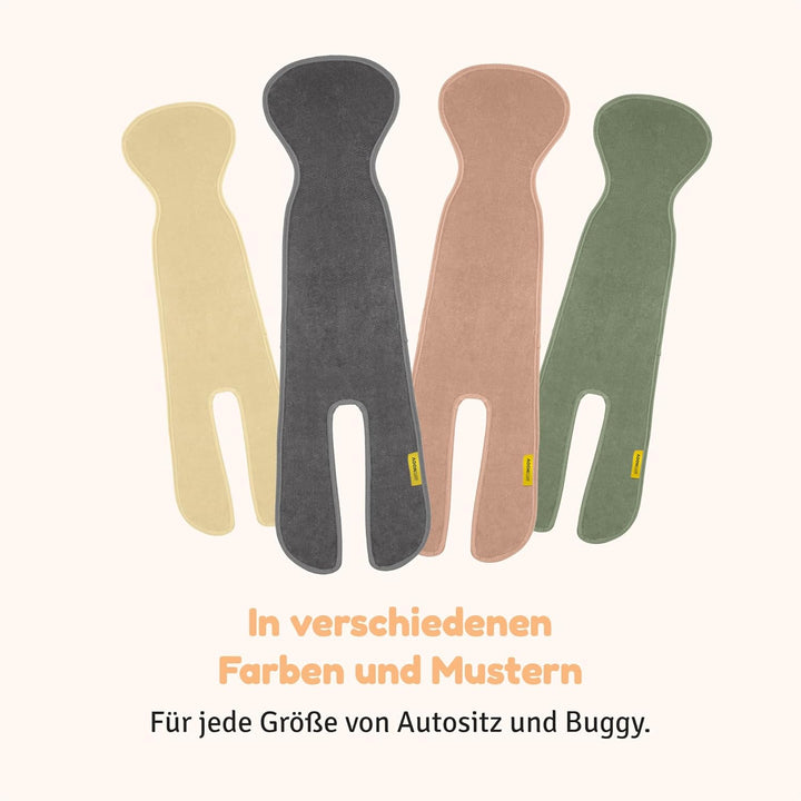 Aeromoov - Baby Sitzauflage Air Layer - Einlage Für Autositz oder Kinderwagen - Gruppe 2/3 mit Beine