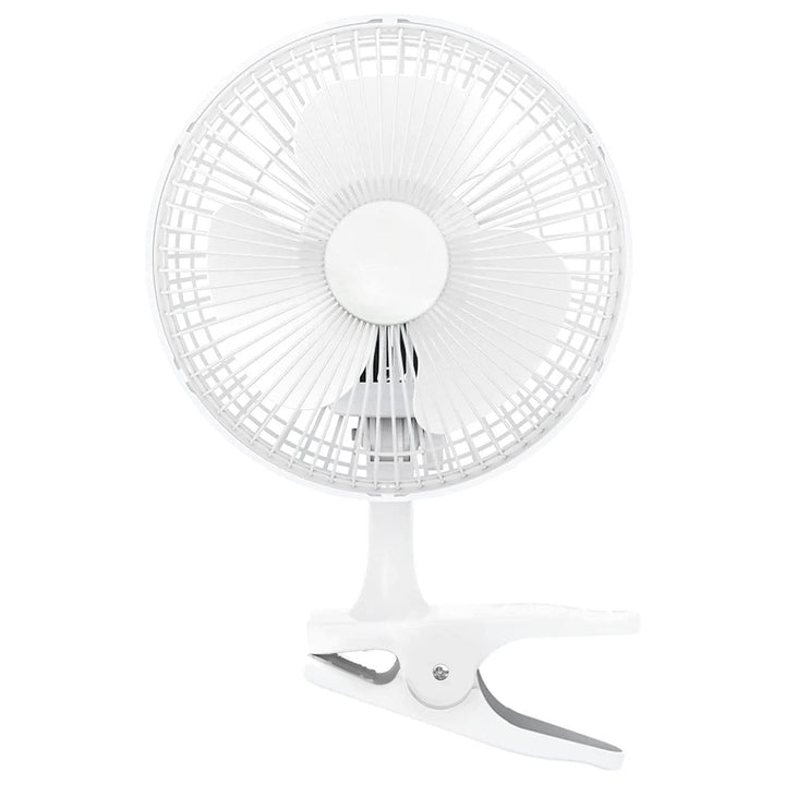 GrowPRO Mini-Ventilator mit Clip, leise, 2-Stufen regelbar, 15Watt, idealer Tischventilator im Büro,