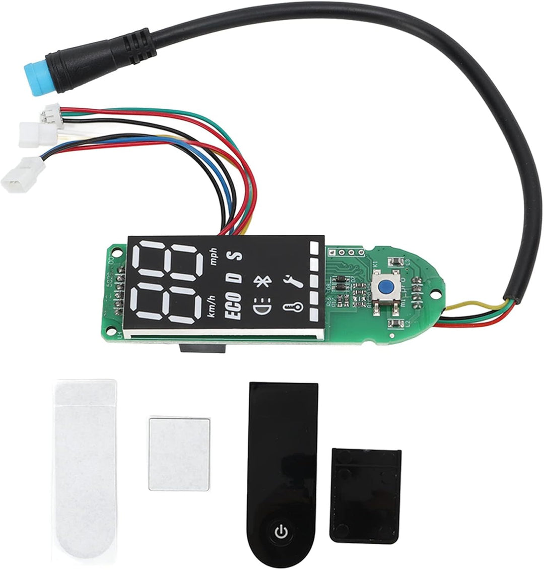 BuyWeek Elektroroller Dashboard mit Abdeckung für Xiaomi MIJIA M365/M365 Pro, E-Roller Armaturenbret