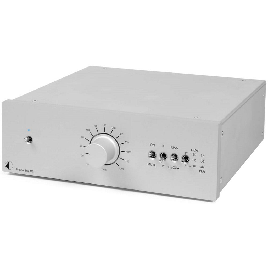 Pro-Ject Phono Box RS Highend Phono Vorverstärker Silber