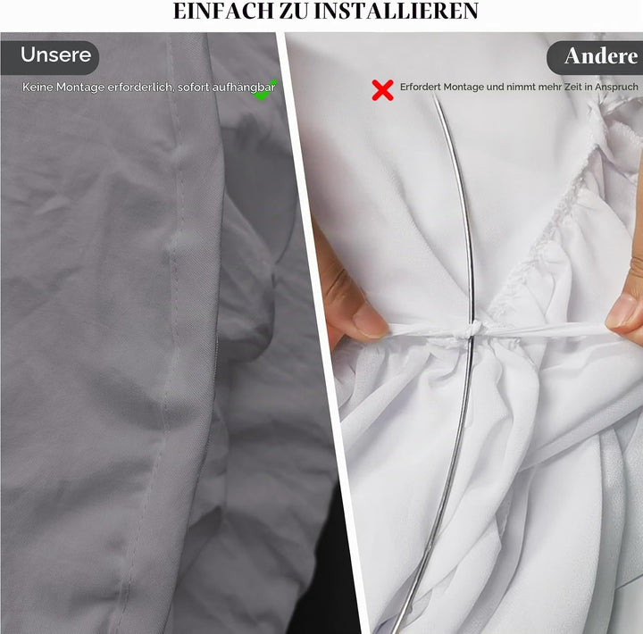 Ginkago Baldachin Kinderzimmer Baby Betthimmel Riesig Betthimmel Kinder Himmelbett Vorhänge Prinzess