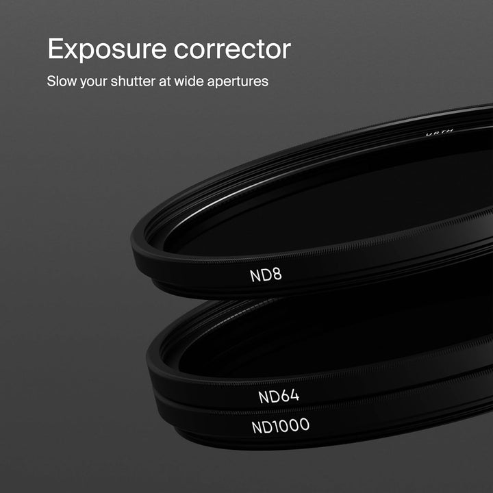 Urth 86 mm ND8, ND64, ND1000 ND Filter Kit (Plus+) 86mm, 86mm