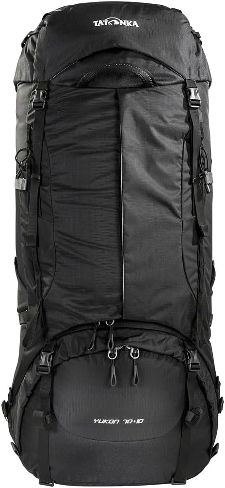 Tatonka Yukon 70+10 - Trekkingrucksack mit Frontzugriff, verstellbarem Rückensystem, extra Bodenfach
