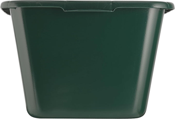 Wanne grün Futterwanne 65 Liter lebensmittelecht - Plastikwanne Wassertrog Kunststoffwanne 70x45 cm