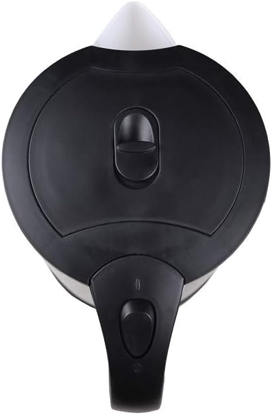 Adler AD 1216 FO-AD1216, Kunststoff, 1.7 liters, Silber/Schwarz 1 - Pack Noir, plastique 1.7 Liter,