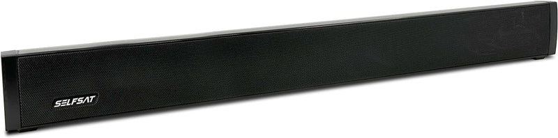 SELFSAT SOUNDBAR 24 (12V Soundbar passend für 24“ TVs) Bluetooth schwarz für 24 Zoll TV`s, für 24 Zo