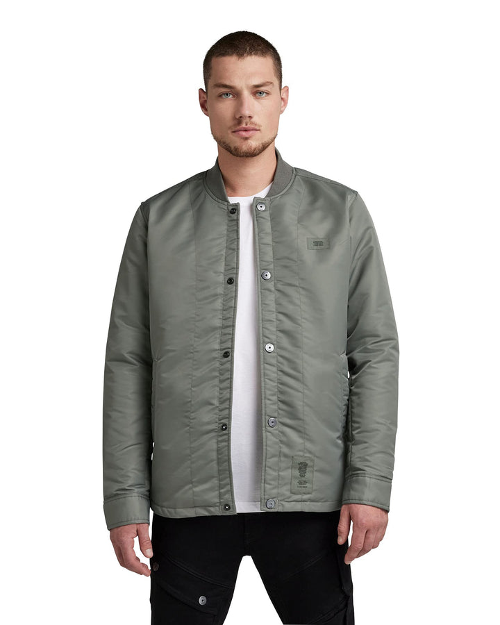 G-STAR RAW Herren 10 Degrees Padded Overshirt Jackets S Grün (orphus D20162-C143-722), S Grün (orphu