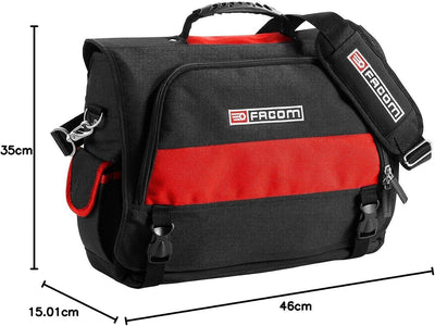 Facom Laptoptasche für Facom BS. tlbpb 15, Mehrfarbig (Schwarz/Rot)