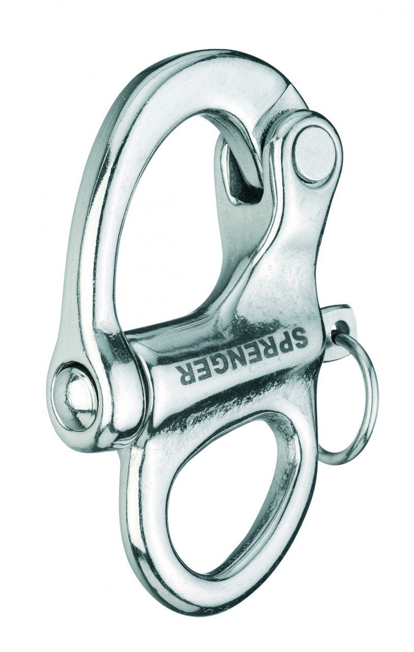 Schnappschäkel - Edelstahl rostfrei, 35 x 7 mm