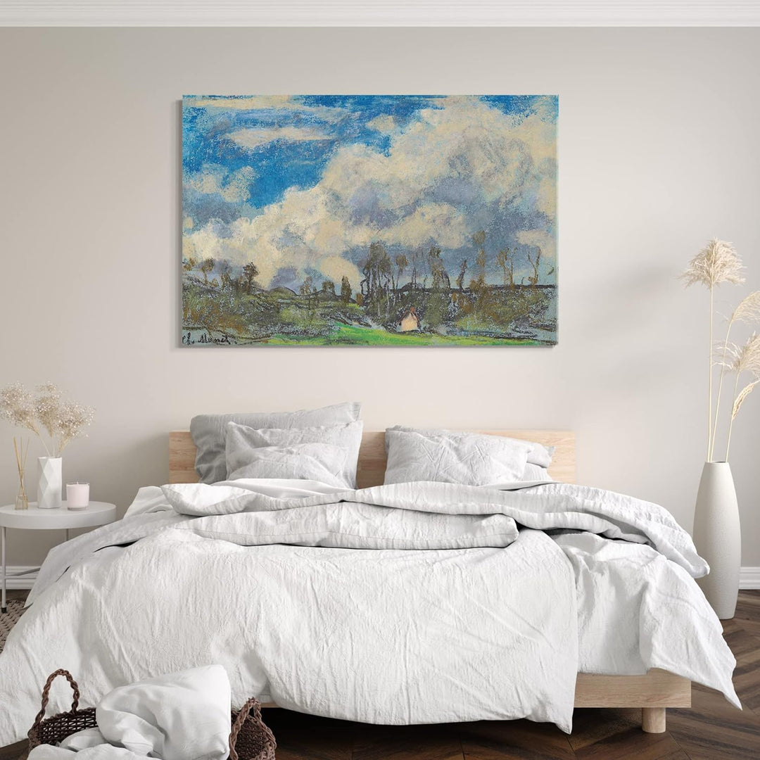 Printed Paintings Leinwand (80x60cm): Claude Monet - Wolken 80x60 cm, 80x60 cm