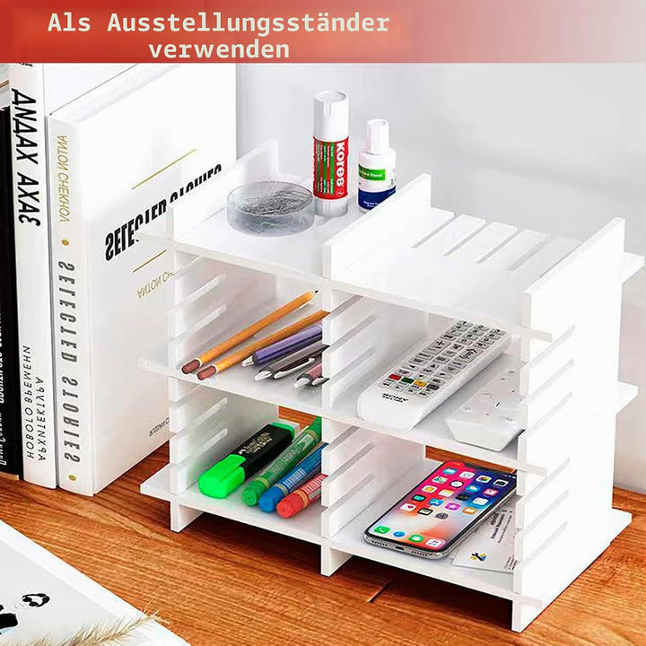 HGYZE Schubladentrenner Verstellbar 9cm Hoch, Schubladenteiler 42cm länge, Weiss Schubladen Organize