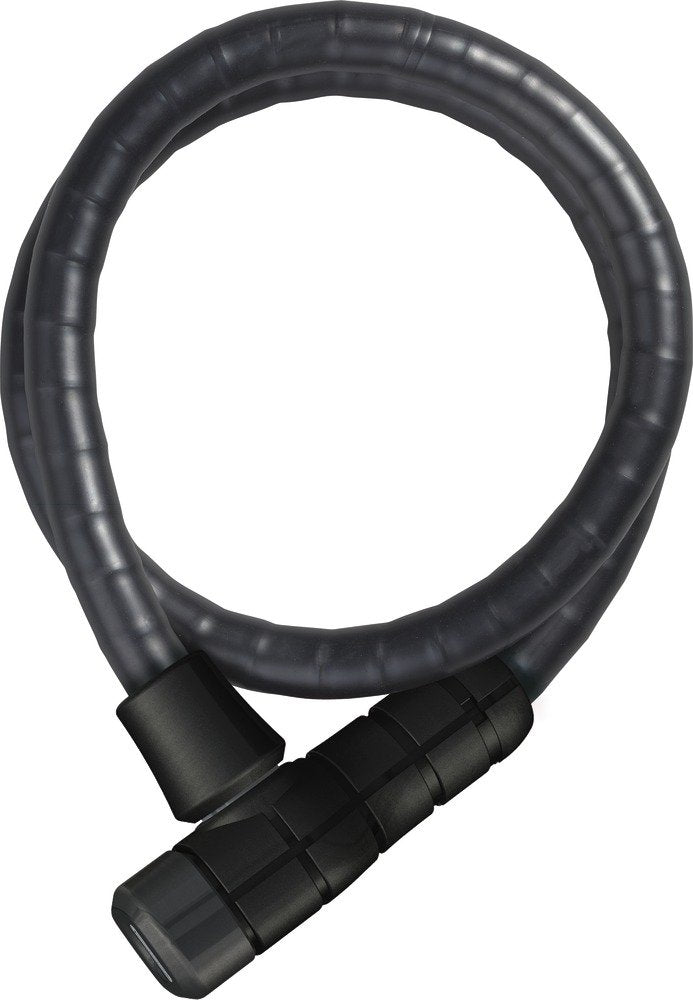 ABUS Panzerkabelschloss Steel-O-Flex Microflex 6615K - mit SCMU-Halter - Kabelschloss aus Stahlkabel