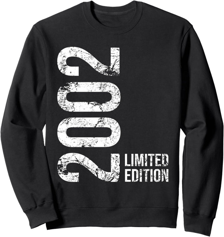 22. Geburtstag Mann Frau 22 Jahre 2002 Geburtstags Sweatshirt