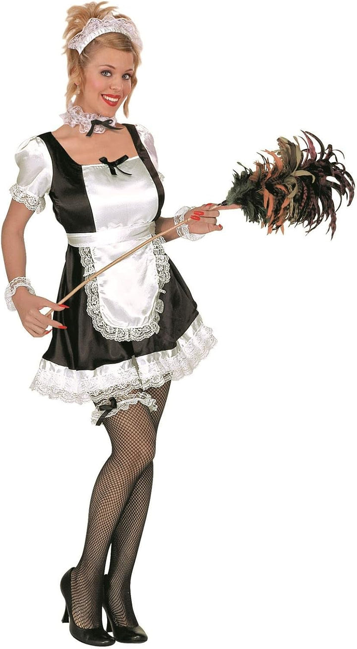 W WIDMANN MILANO Party Fashion - Kostüm Dienstmädchen, Kleid, Hausmädchen, Faschingskostüme, L