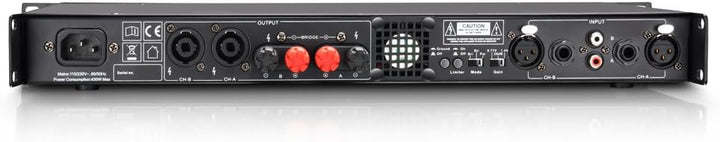 LD Systems XS 400 ; PA Endstufe Class D 2 x 200 W 4 Ohm tamaño único XS400, XS400