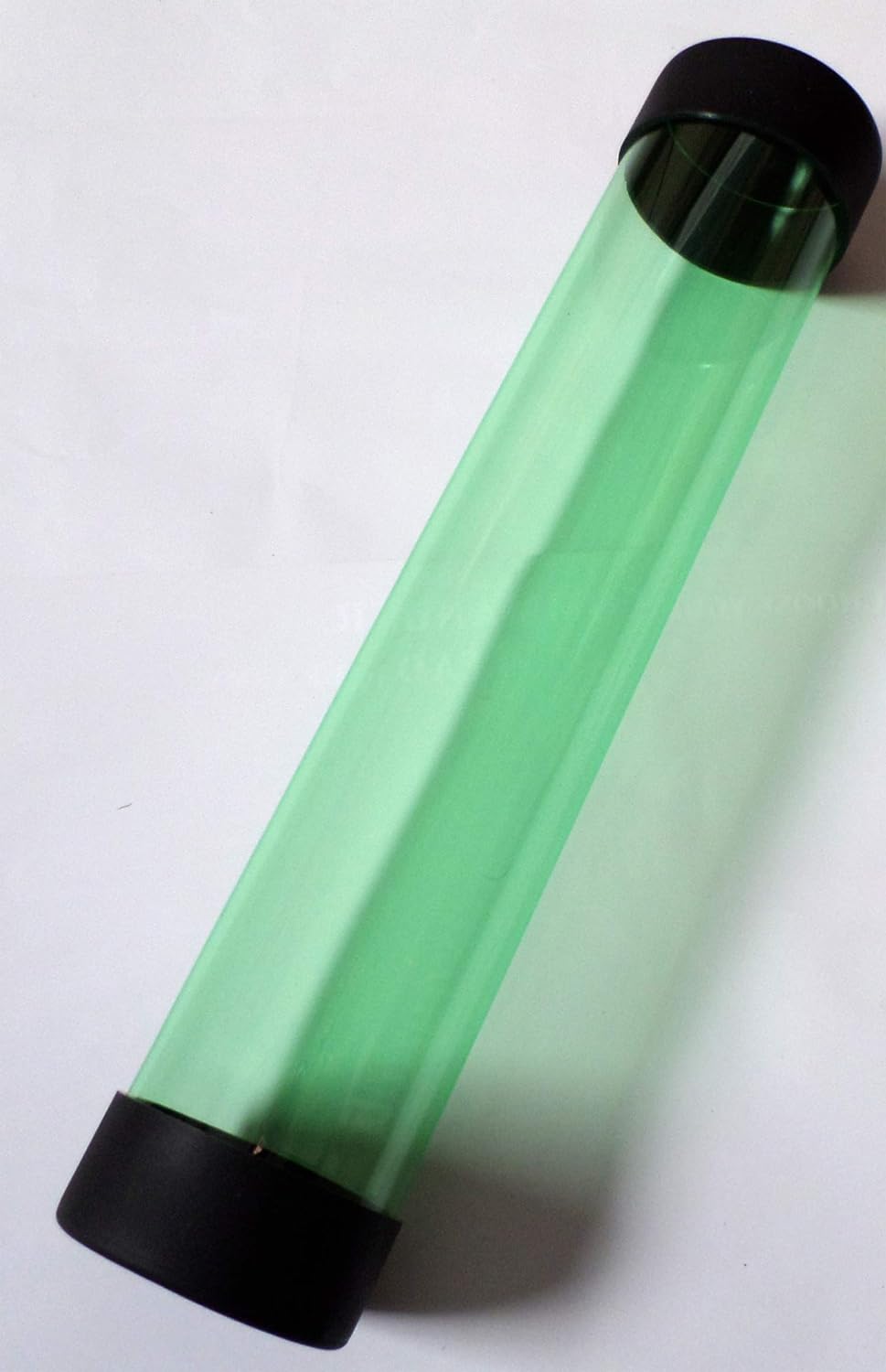 docsmagic.de 5 x Premium Playmat + Tube Big Transparent Green - 60 x 34 cm - Spielmatte + Transportr