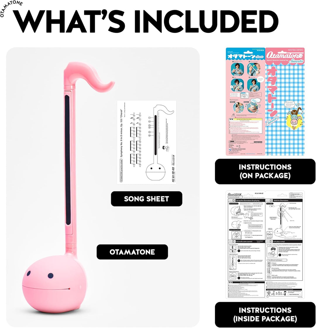Otamatone Regular Strawberry, Japanisch Elektronisches Musik Instrument, Tragbar Digitale Musikinstr