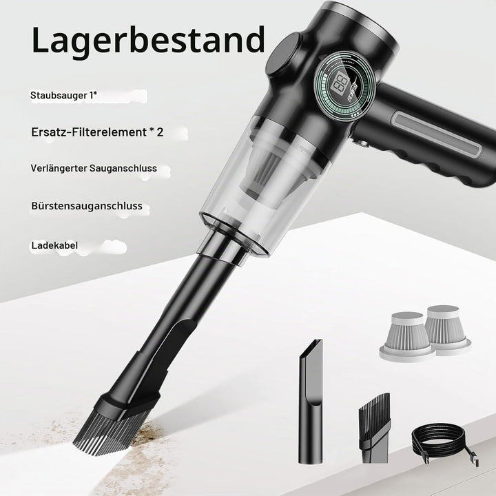 GOMETY Mini Handstaubsauger, Komfortabel Wiederaufladbarer Handstaubsauger, Handstaubsauger Akku Han