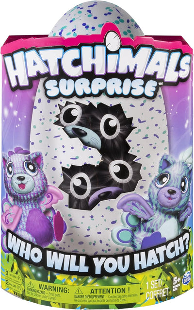 Hatchimals Egg Surprise Purple Teal Peacat EML