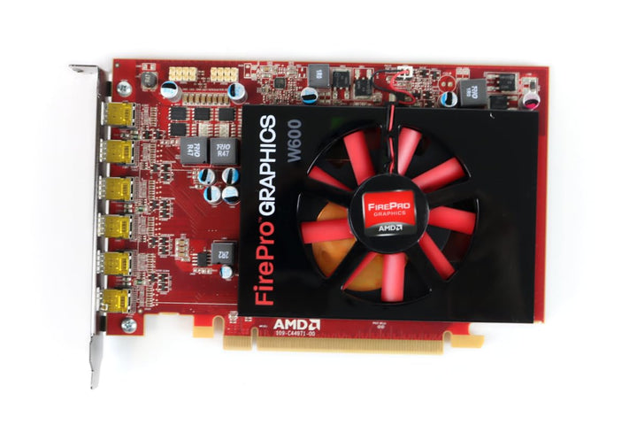 ATI AMD FirePro W600 2GB GDDR5 6Mini DisplayPort PCI-Express Grafikkarte 100-505746