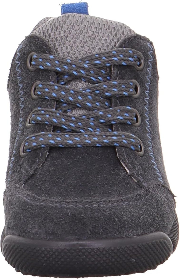Superfit Baby - Jungen Avrile Mini Lauflernschuhe 23 EU Schmal Grau Hellblau 2000, 23 EU Schmal Grau