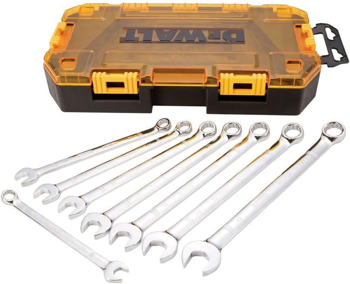 DEWALT Ringmaulschlüsselsatz, metrisch, 8-teilig (DWMT73810) Metrisches Schraubenschlüssel-Set, Metr