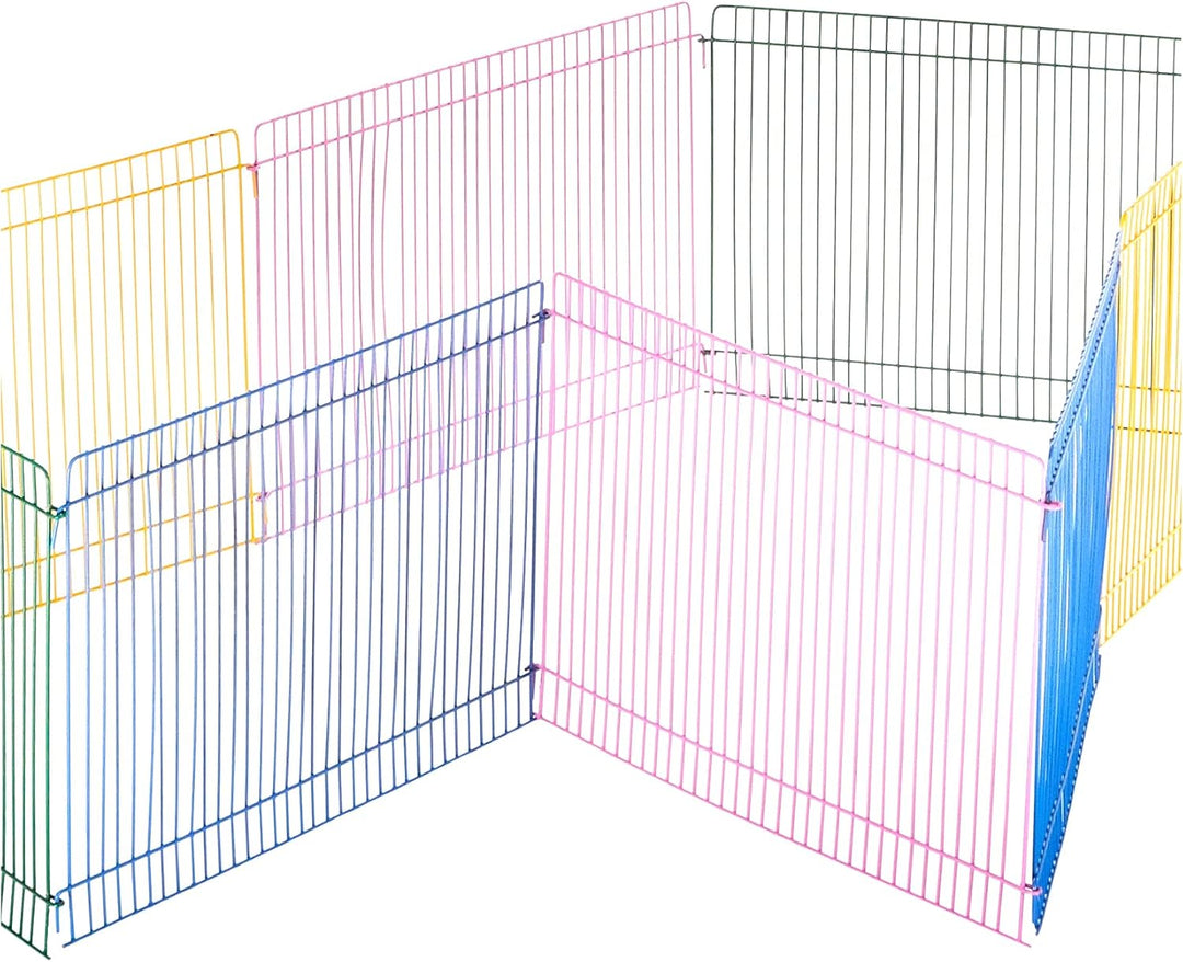 Nobby Hamster Freilauf bunt 8 Gitter 34 x 23 cm, 1 Stück (1er Pack)