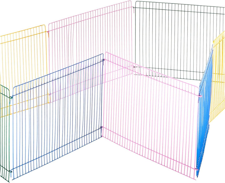 Nobby Hamster Freilauf bunt 8 Gitter 34 x 23 cm, 1 Stück (1er Pack)