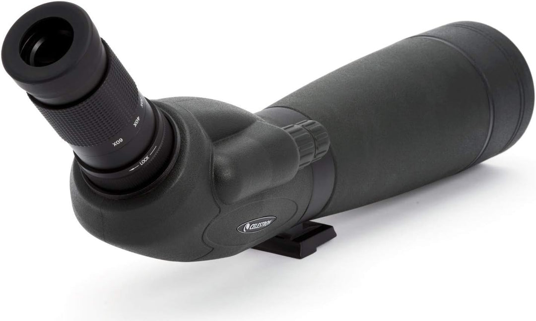 Celestron 52332 TrailSeeker 80mm Angled Spotting Scope Telescope, Black Trailseeker 80 - Angled, Tra