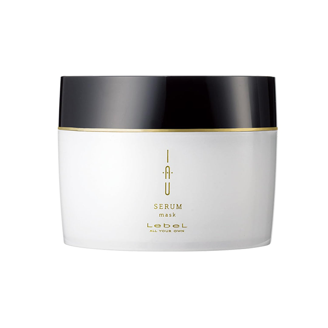Lebel IAU Serum Cream 200ml & Lebel IAU Serum Hair Mask 170g Set (Green Tea Set)