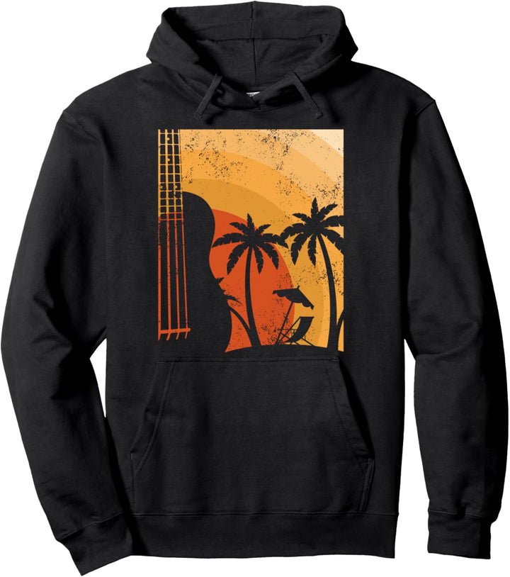 Great Tropical Uke Pineapple Ukulele Music Lover Party Gift Pullover Hoodie