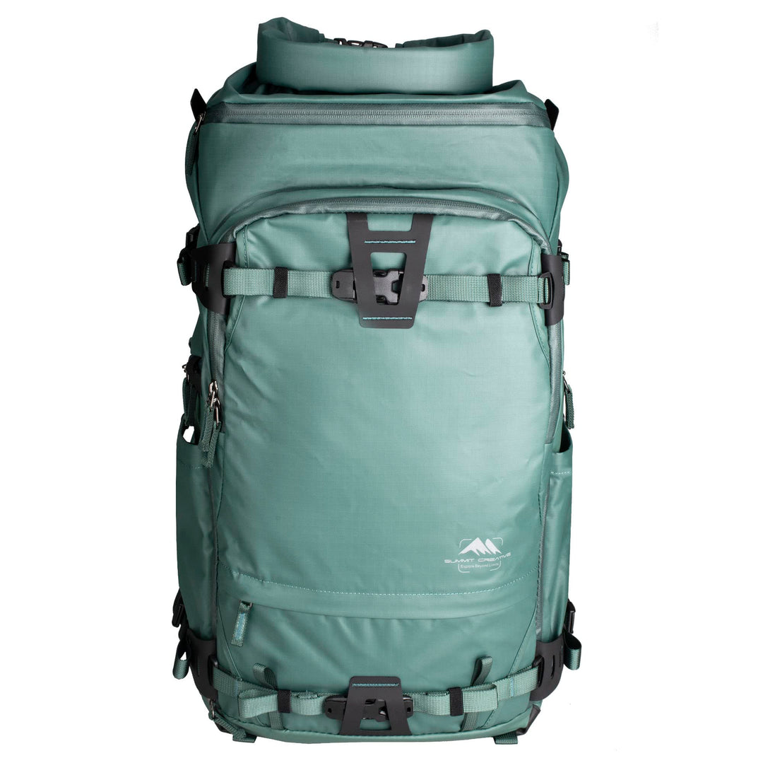 Summit Creative TENZING Roll-Top-Kamerarucksack 30L Grün, 30L Grün