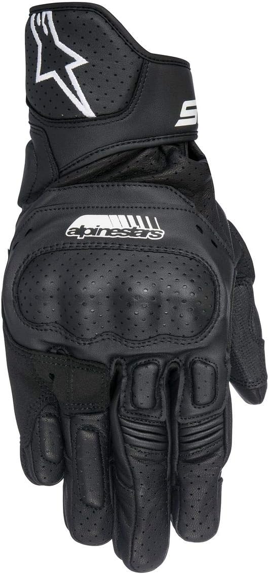 Alpinestars Handschuhe SP-5 Leder Motorrad Sporthandschuh schwarz GröÃŸe XXL / 11 XL Schwarz, XL Sch