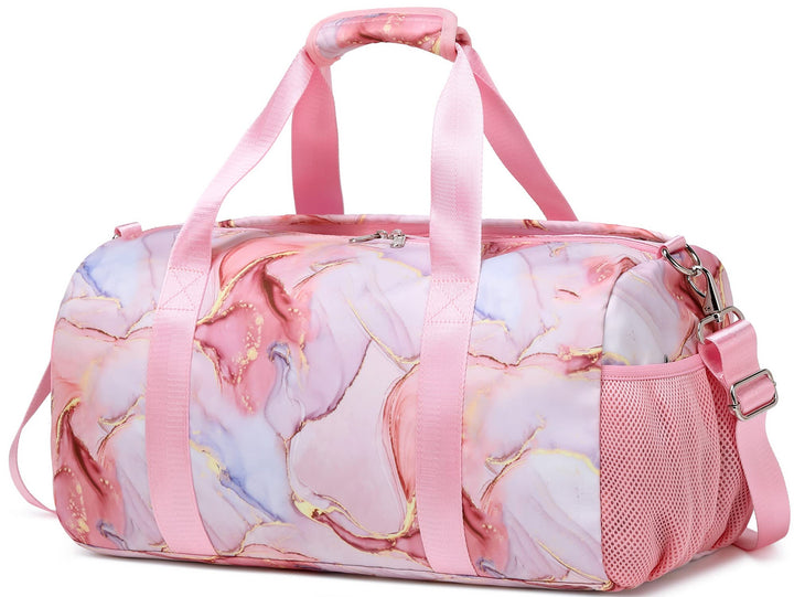 Reisetasche Mädchen Kinder Sporttasche Trainingstasch Schwimmtasche Kinder Weekend Bag Tanztasche Gy