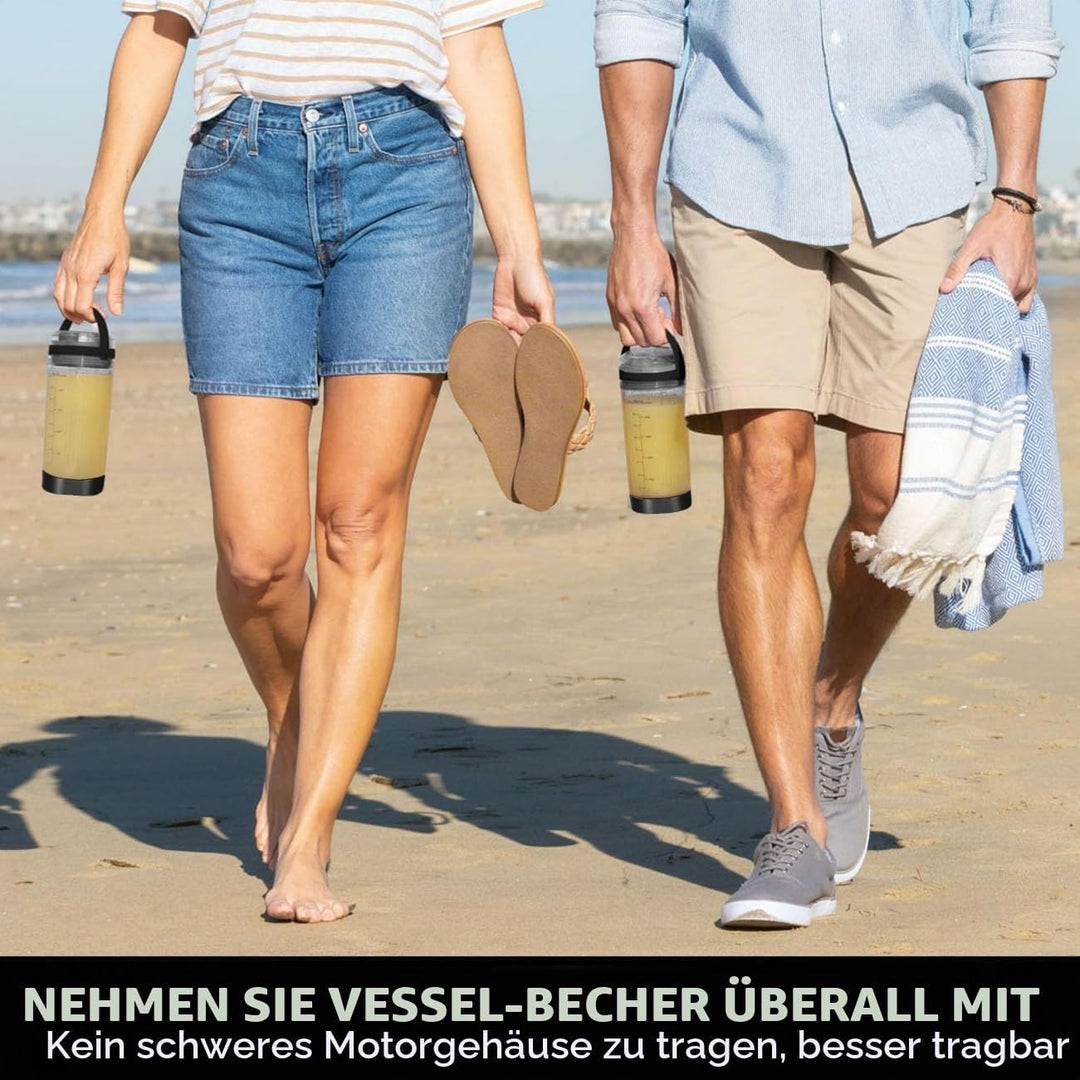 für Ninja Blast Tragbarer Mixer Ersatzteile Zubehör, 530ml Becher mit Trinköffnung Deckel &amp; Untere K