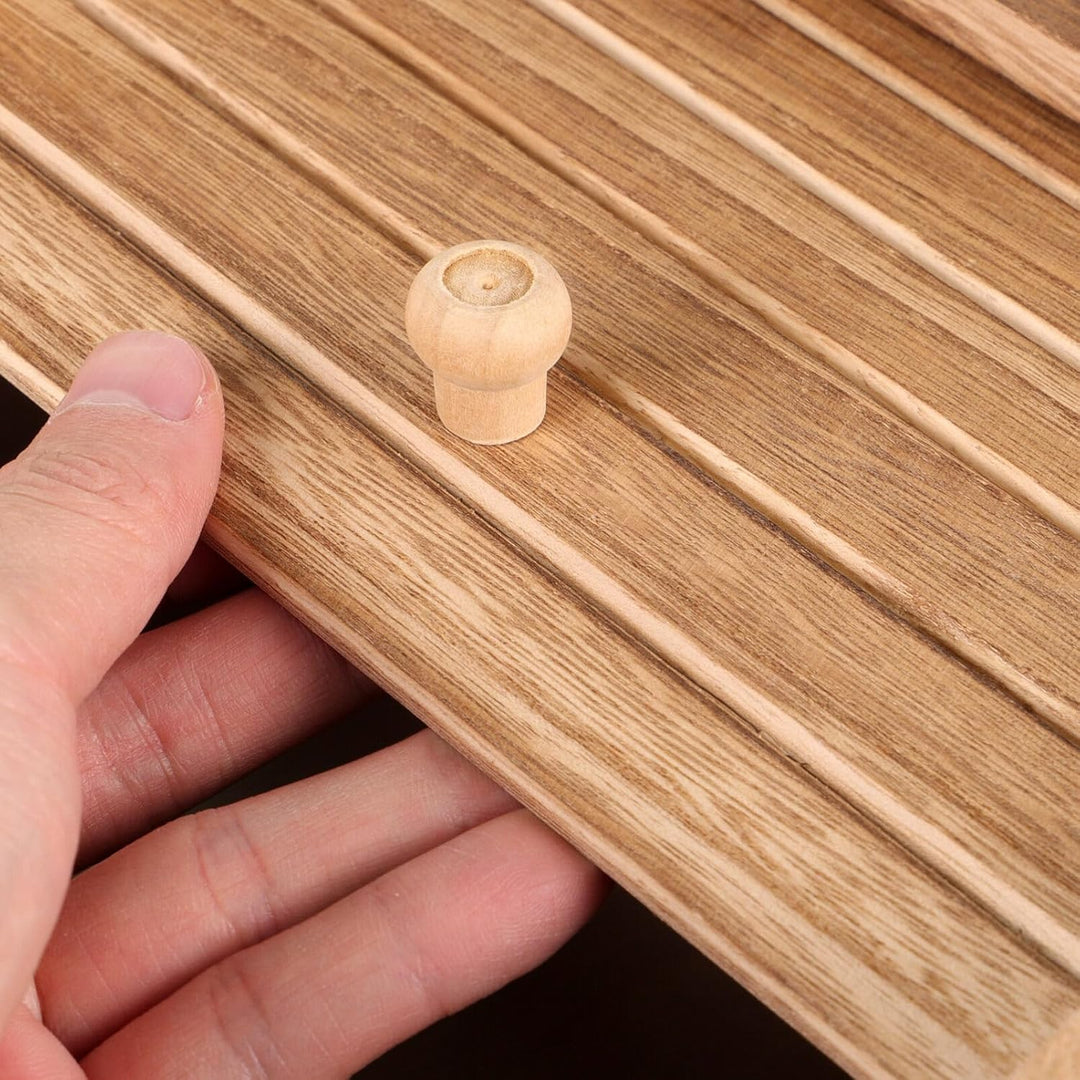 Ciieeo Holz Reisbehälter mit Deckel Reisaufbewahrungsbehälter für Trockenlebensmittel Küchenaufbewah