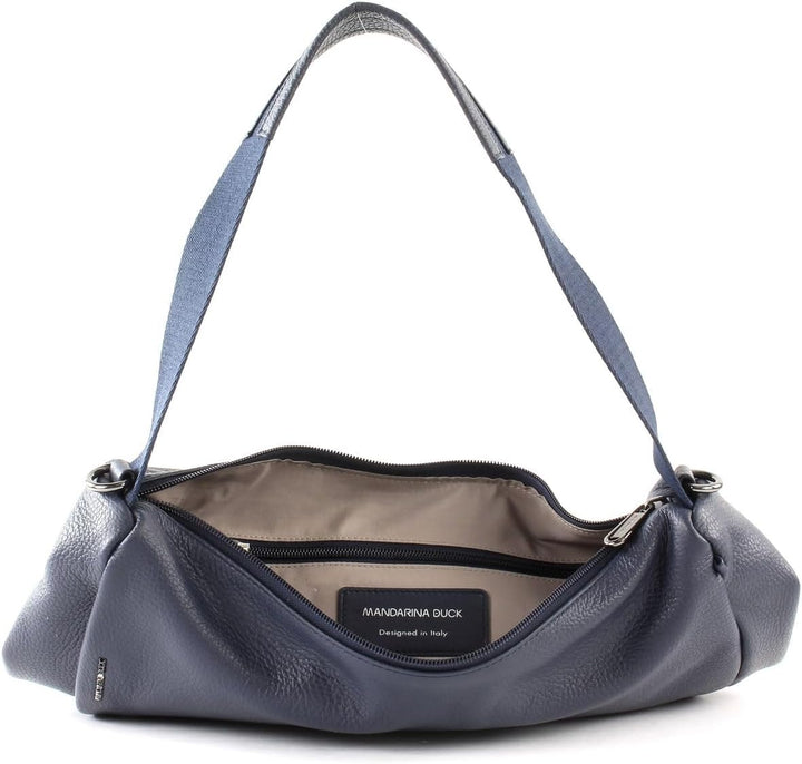 Mandarina Duck Damen Mellow Leather Umhängetaschen Dress Blue, Dress Blue