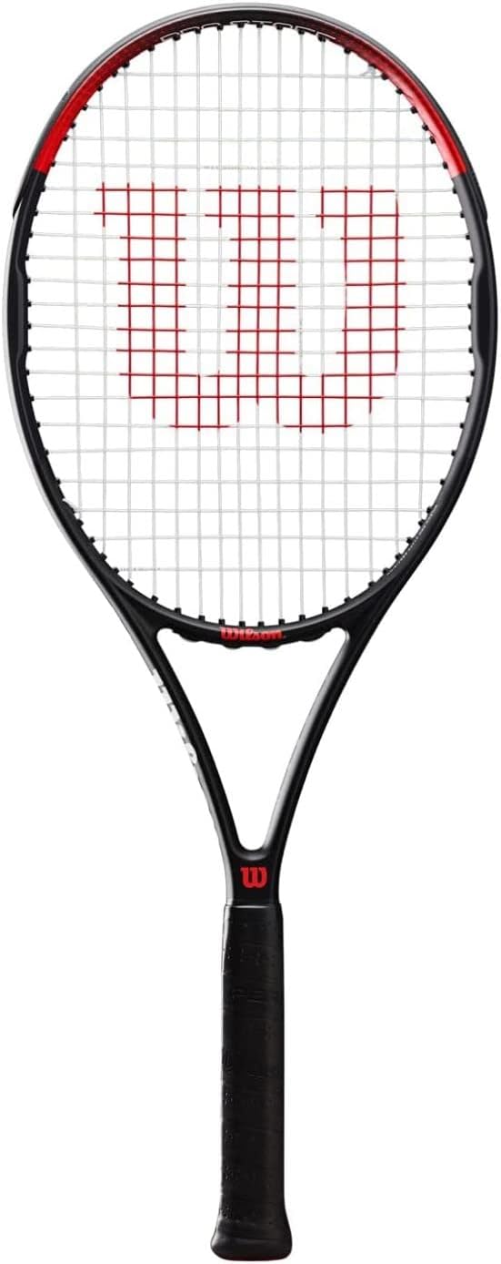 Wilson Tennisschläger Pro Staff Precision 103, Carbonglasfaser, Kopflastige Balance, 285 g, 69,2 cm