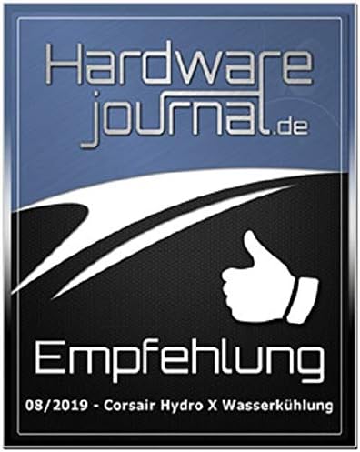 Corsair Hydro X Series 90° Abschlüsse Adapter Drehbar (Doppelpack, G1/4 Zoll BSPP Adaptergewinde, Me